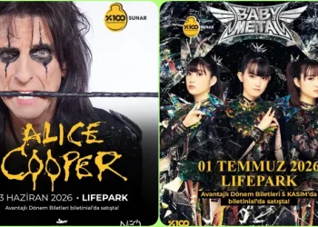 Rock Efsanesi Alice Cooper ve Japon Metal Fenomeni BABYMETAL, Lifepark’ta