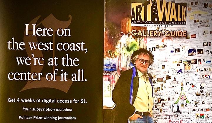 Usta sanatçı Bedri Baykam ArtWalk Gallery'nin kapağında 5 Usta sanatçı Bedri Baykam ArtWalk Gallery’nin kapağında