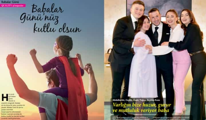 Quality of Magazine'den çok özel Babalar Günü portreleri 3 Quality of Magazine’den çok özel Babalar Günü portreleri