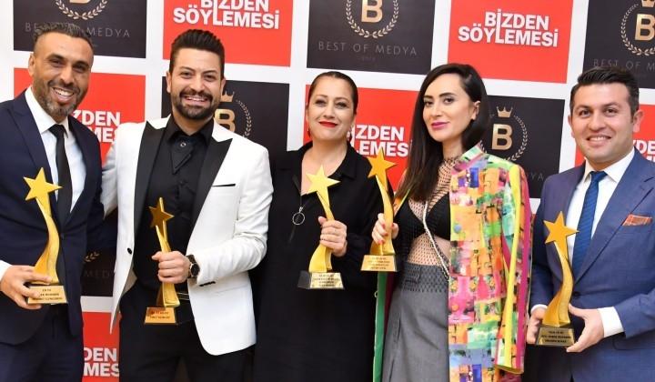 Best Of Medya’nın ‘Gecenin Yıldızları’ ödülleri sahiplerini buldu