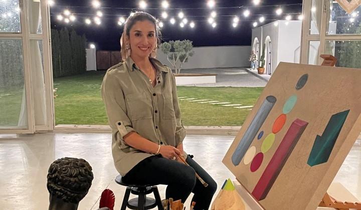 Dilek Yalçın’ın ‘Zaman Yolculuğu’ sergisi sanatseverlerle buluştu