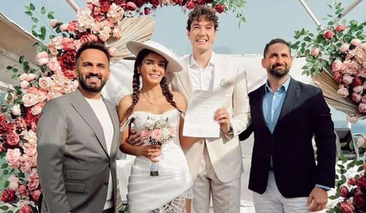Ebru Şahin ve Cedi Osman'dan mutluluk pozları 4 Ebru Şahin ve Cedi Osman’dan mutluluk pozları