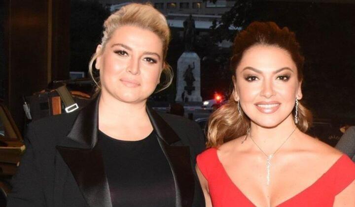 Hadise ve ablası Hülya barıştı