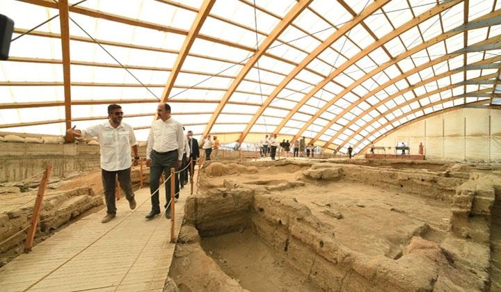 UNESCO Dünya Miras Listesi’ndeki Çatalhöyük’te sürdürülen kazı çalışmalarında ikinci bir mahalleye rastlandı