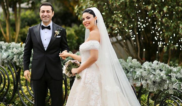 Bayram Yıldız ile Tuğçe Kara görkemli bir düğün ile evlendi