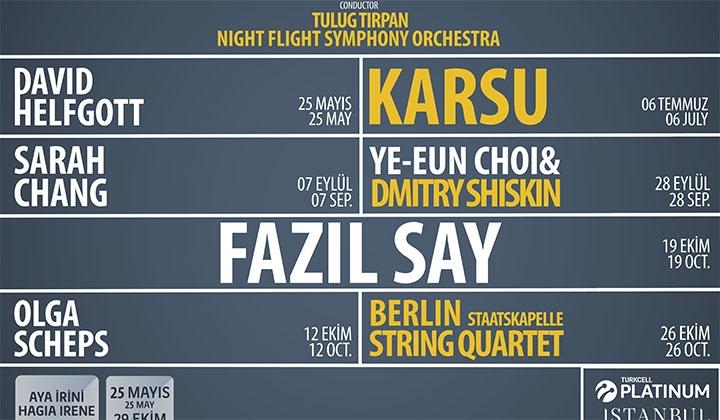 Turkcell Platinum Istanbul Night Flight konserleri başlıyor