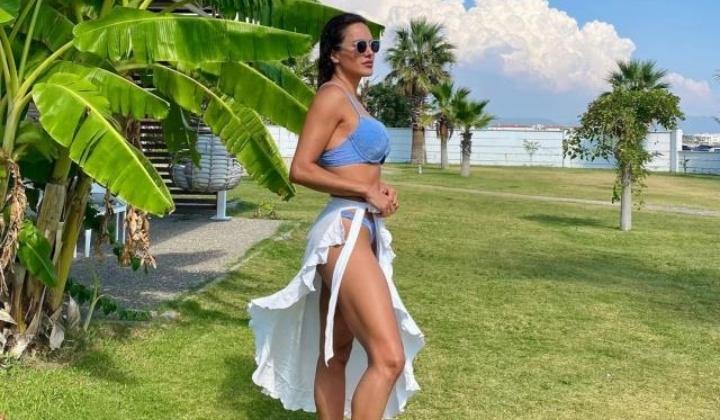Birsen Bekgöz'den bikini şov 7 Birsen Bekgöz’den bikini şov