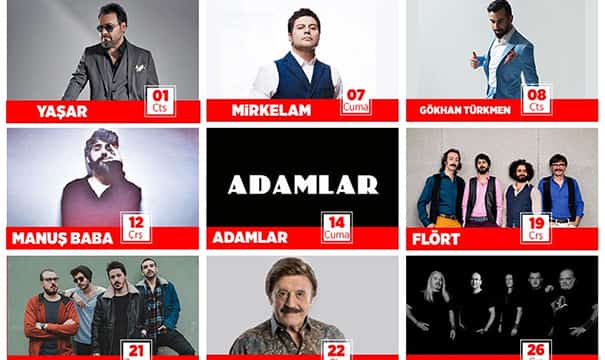 ‘Sanat Performance Açıkhava Konserleri’ başlıyor