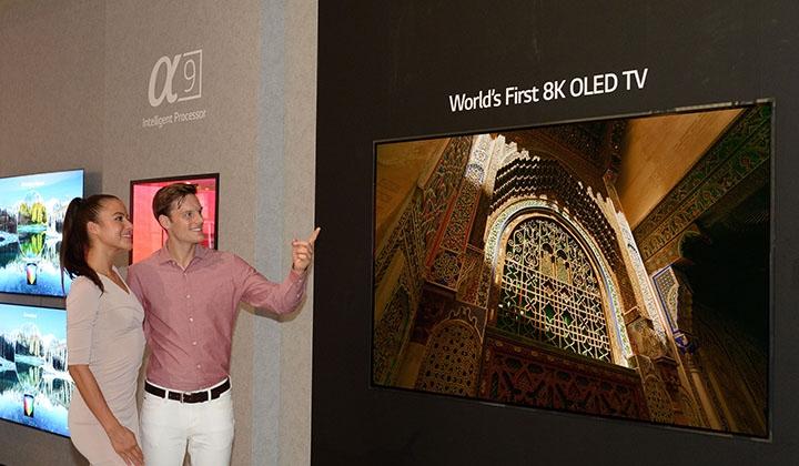 LG dünyanın ilk 8K OLED TV’sini IFA 2018’de tanıtıyor