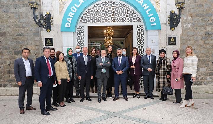 Darülaceze’nin ’11. Darülaceze’ buluşmaları Başkan Hamza Cebeci ev sahipliğinde gerçekleşti