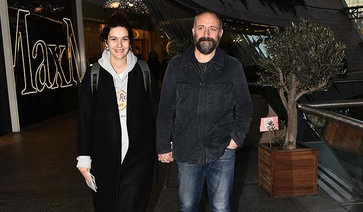 Bergüzar Korel – Halit Ergenç alışveriş turunda