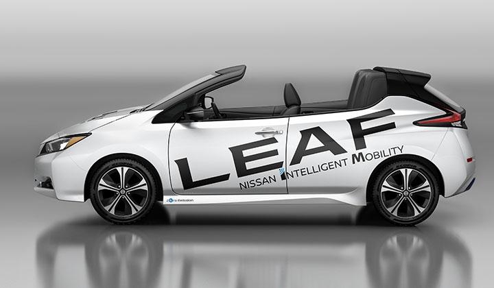 Nissan, üstü açılır LEAF’i tanıttı 3 Nissan, üstü açılır LEAF’i tanıttı