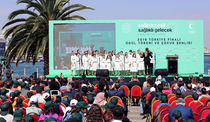 ‘9. Sağlıklı Nesil Sağlıklı Gelecek Yarışması’ Türkiye’nin yeteneklerini ödüllendirdi