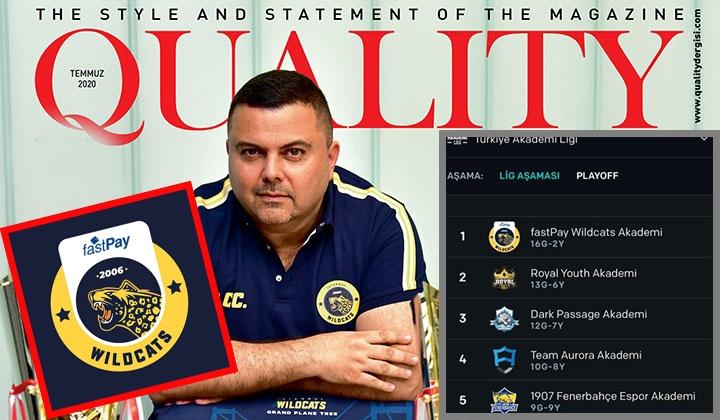 LoL Türkiye Akademi Ligi’nin ve LoL Sampiyonluk Ligi’nin lideri fastPay Wildcats