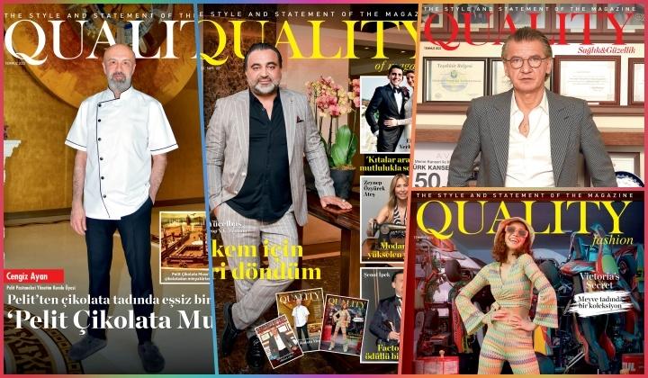 Quality of magazine Temmuz sayımız çıktı! Detaylar için tıklayın!