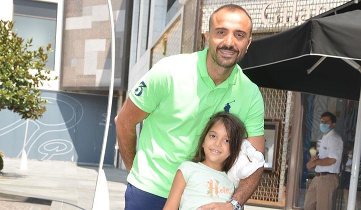 Okan Kurt kızı Hira ile gezmelerde 1 Okan Kurt kızı Hira ile gezmelerde