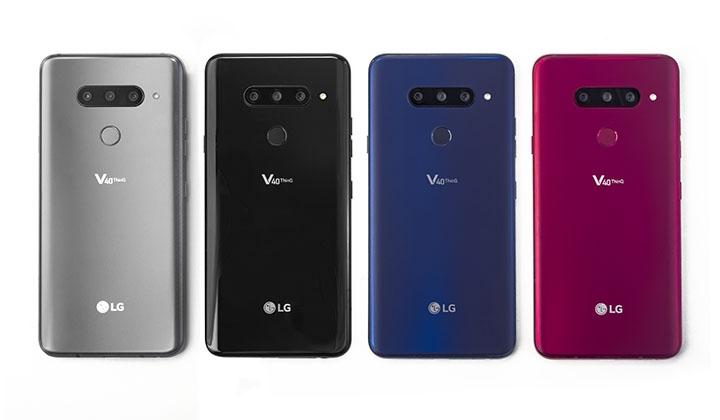 LG, 5 kameralı akıllı telefonu V40ThinQ ile yepyeni bir kamera deneyimi sunuyor