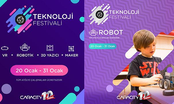 Capacity AVM'de Teknoloji Festivali başlıyor 1 Capacity AVM’de Teknoloji Festivali başlıyor