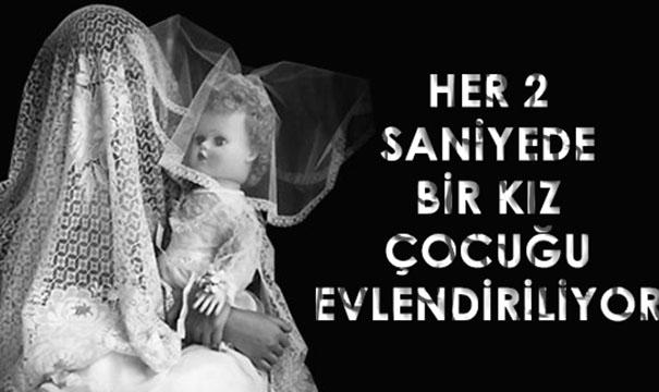 Vahim tablo: Her 2 saniyede bir kız çocuğu evlendiriliyor