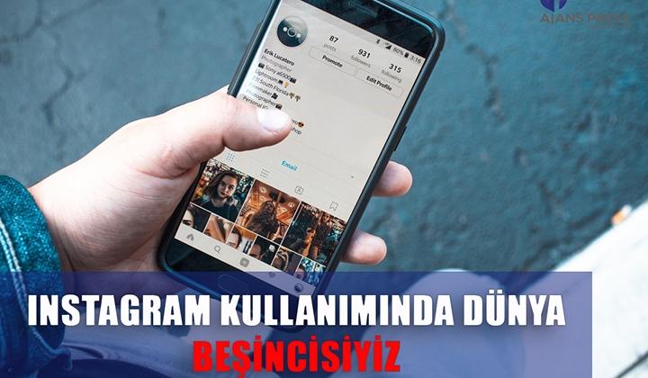 Instagram kullanımında dünya beşincisiyiz 1 Instagram kullanımında dünya beşincisiyiz