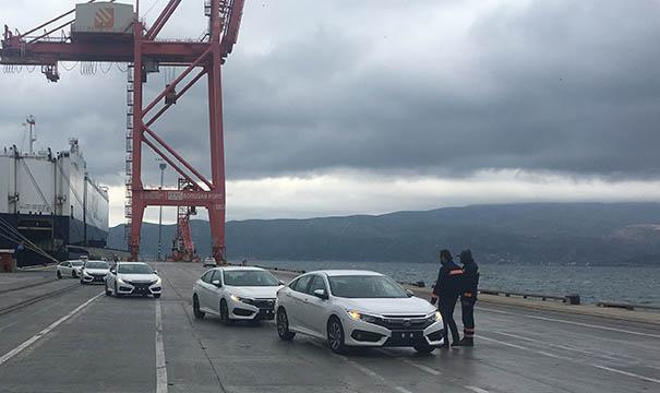 Yerli Civic Sedan’ın ihracatına başlandı