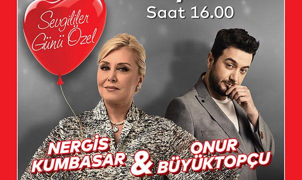 Nergis Kumbasar ve Onur Büyüktopçu ile unutulmaz Sevgililer Günü 1 Nergis Kumbasar ve Onur Büyüktopçu ile unutulmaz Sevgililer Günü