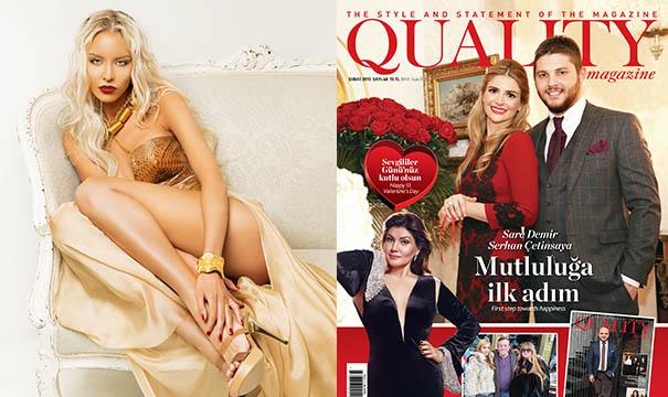 Rus model Valentina Lebedeva’dan Quality of Magazine’e özel pozlar