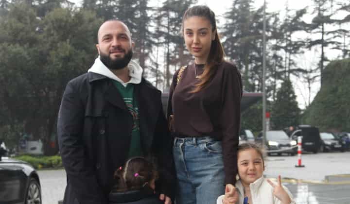 Berkay Şahin’den mutlu aile tablosu