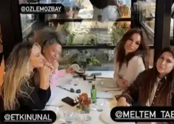 Güzide Duran İtalya’dan döner dönmez kankalarıyla buluştu