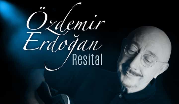 Türk müziğinin usta ismi Özdemir Erdoğan, dillerden düşmeyen şarkılarını ‘Resital’de buluşturdu