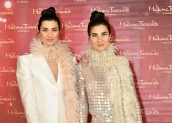 Sinema ve televizyon dünyasının başarılı oyuncusu Tuba Büyüküstün, Madame Tussauds’daki yerini aldı