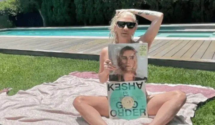 Kesha, beşinci stüdyo albümünü çıplak pozlarıyla tanıttı