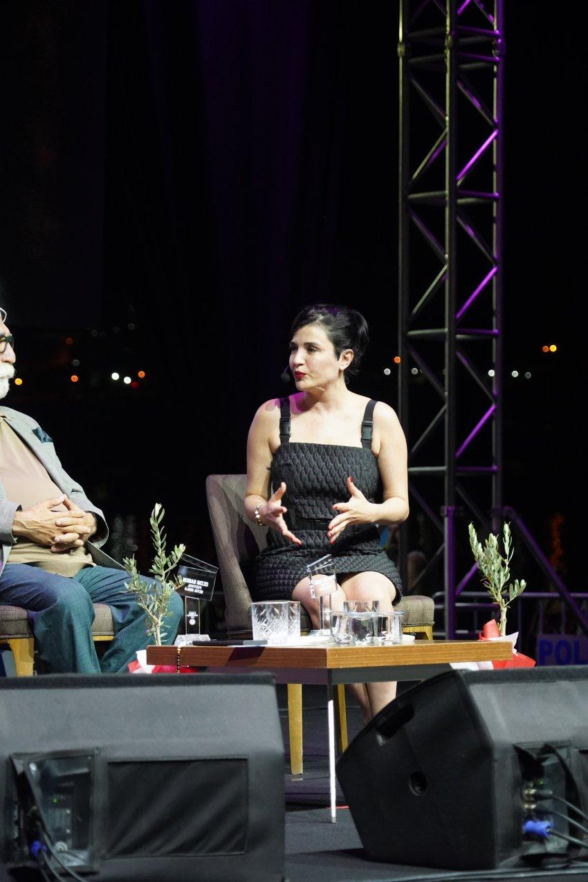 gemlik1 Gemlik Film Festivali'nin açılışını Cezmi Baskın ve Gonca Vuslateri yaptı