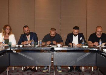 ‘Oyun Bitti’ filminin okuma provası yapıldı