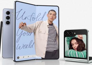 Samsung, beşinci nesil Galaxy katlanabilir ürünlerini satışa sundu