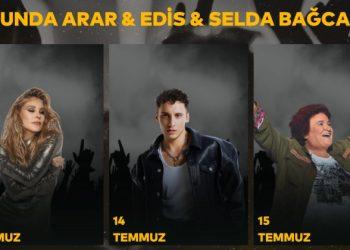 Funda Arar, Edis ve Selda Bağcan YBY Woods’ta