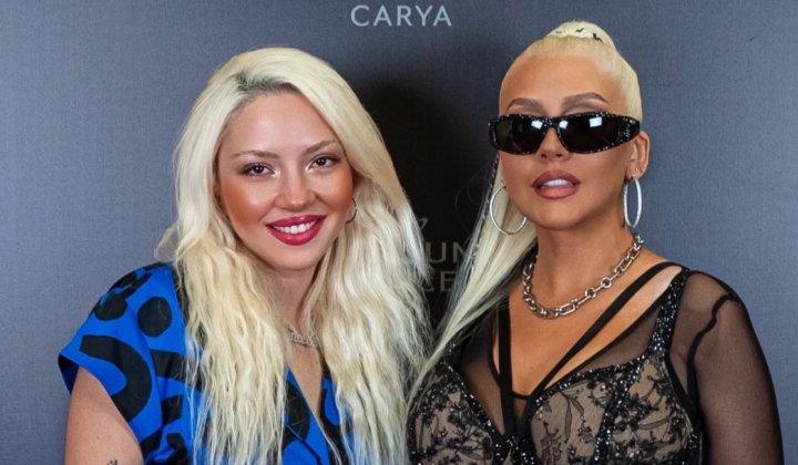 Ece Seçkin, Christina Aquilera ile buluştu 2 Ece Seçkin, Christina Aquilera ile buluştu