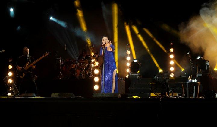 Rock müziğin sevilen ismi Fatma Turgut’tan Vadi’de müzik şöleni