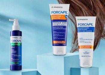Forcapil, şampuan, anti-hair loss sprey ve keratin maskesi ile saçlarızı eski formuna kavuşturuyor