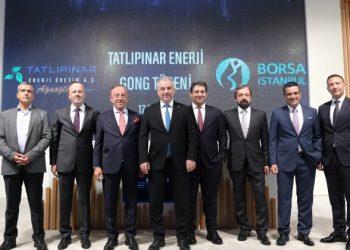 Tatlıpınar Enerji, Borsa İstanbul’da yapılan gong töreninin ardından işlem görmeye başladı