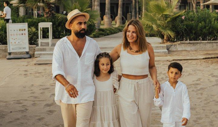 Zeynep Avcı ailesiyle enerji topluyor