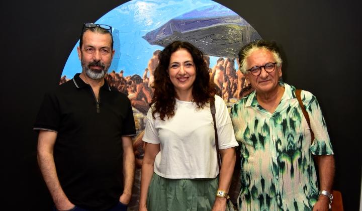 Sanatseverler ‘Bir Mustafa Karyağdı Sergisi’nde buluştu 1 Sanatseverler ‘Bir Mustafa Karyağdı Sergisi’nde buluştu