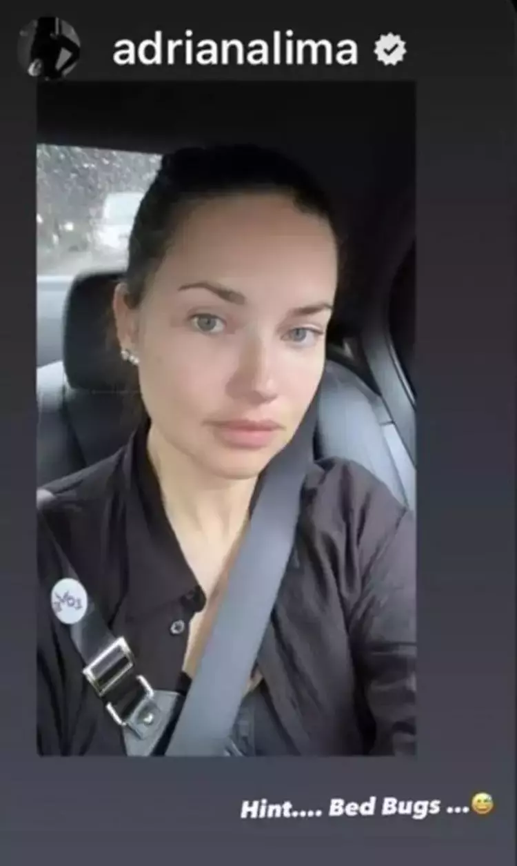 651e63d3e4bfdc1248d01a56 Adriana Lima'ya tahtakurusu şoku