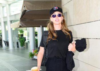 Yasemin Allen, alışveriş turunda ortaya çıktı