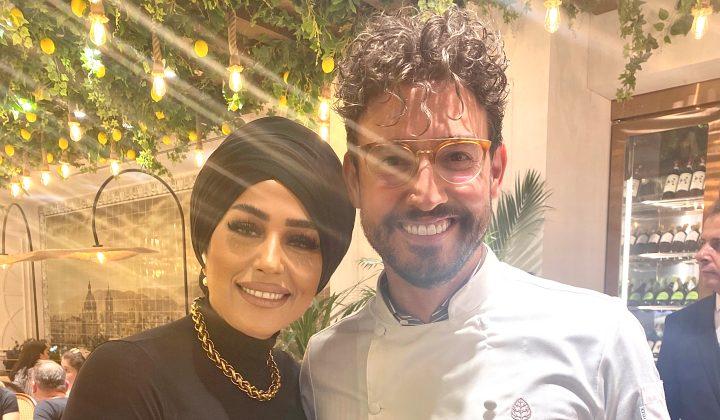 Danilo Zanna’nın açılışında Esra Tokelli’ye büyük ilgi