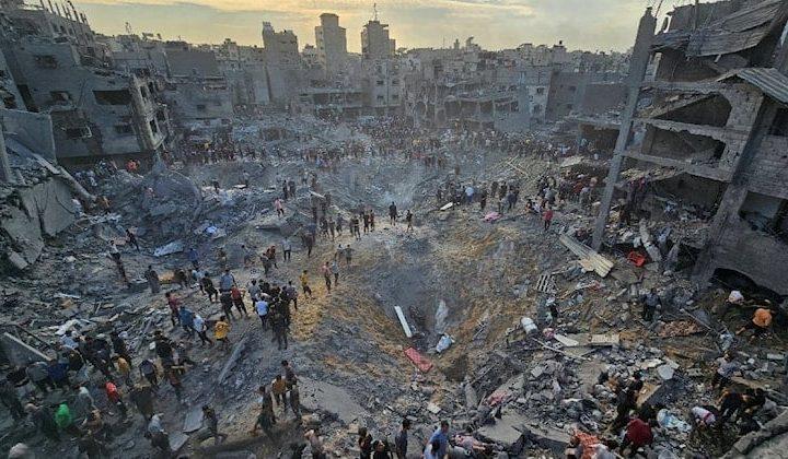 İsrail yine Cibaliya Mülteci Kampı’nı bombalıyor 1 İsrail yine Cibaliya Mülteci Kampı’nı bombalıyor