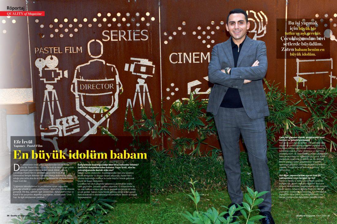 Pastel Film CEO’su Efe İrvül, sektörle ilgili merak edilenleri, dijital platformlarla ilgili görüşlerini ve yeni projeleri ‘Dilek Taşı’nı Quality okurları için anlattı 7 efeirvul1 Pastel Film CEO’su Efe İrvül, sektörle ilgili merak edilenleri, dijital platformlarla ilgili görüşlerini ve yeni projeleri ‘Dilek Taşı’nı Quality okurları için anlattı