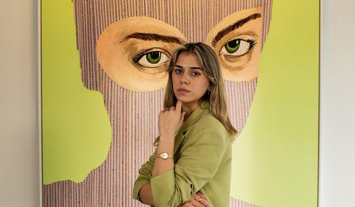 Melike Kuş’un ilk kişisel sergisi 'Eye to Eye in Dystopia' Merdiven Art Space’de açıldı 1 Melike Kuş’un ilk kişisel sergisi ‘Eye to Eye in Dystopia’ Merdiven Art Space’de açıldı