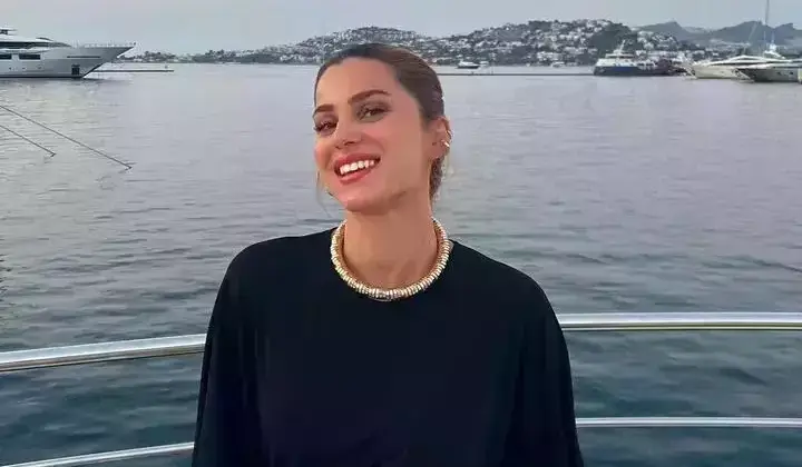 Nazlı Sabancı’dan bebeğiyle ilk poz