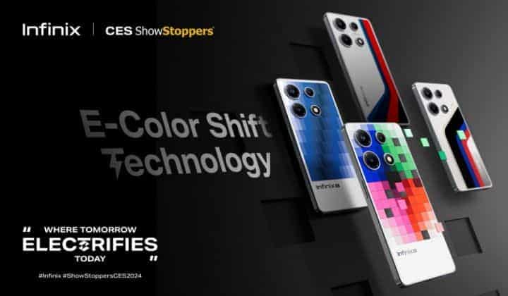 Infinix CES 2024'te tanıttığı teknolojiyle akıllı telefonlarda renk dönüşümünü devrimleştiriyor 2 Infinix CES 2024’te tanıttığı teknolojiyle akıllı telefonlarda renk dönüşümünü devrimleştiriyor